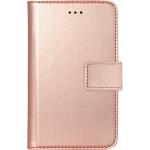 Etui folio universel rose métal taille XS