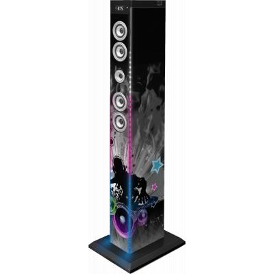 Bluetooth® Multimedia Tower 180W Ports USB/SD DJ