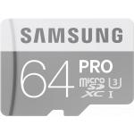 Carte mémoire Samsung micro SD Pro de 64 Go