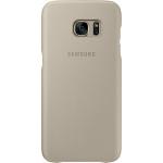 Coque rigide en cuir beige Samsung EF-VG935LU pour Galaxy S7 Edge G935