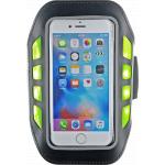 Black armband with reflective LEDs for smartphones up to 5.5 inches