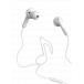 Ecouteurs Go Music Jack 3.5mm Intra-auriculaire Blanc