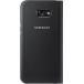 Samsung black flip case with transparent zone for Galaxy A5 A520 2017