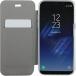 Folio Samsung Galaxy S8 avec coque transparente Fonction Stand Noir - Circuit court européen