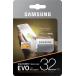 Carte MicroSD Evo 32GB + adaptateur SD Samsung
