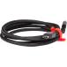 Câble Plat USB A / microUSB 2.1A 1.2m Noir