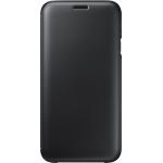 Folio Samsung Galaxy J7 2017 Flip Wallet Noir