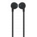 Ecouteurs Filaire Jack 3.5mm avec c&acirc;ble plat Noir Bigben