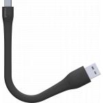 Green E black USB/micro USB ecology cable of 15 cm