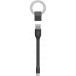 Câble USB A / microUSB 2.1A 20cm Format Porte-clés FastCharge 10.5W Noir