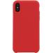 Coque iPhone X/XS Silicone SoftTouch Rouge Bigben