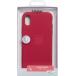 Coque iPhone X/XS Silicone SoftTouch Rouge Bigben