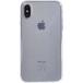 Transparent soft case with dots for iPhone X/XS