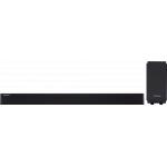 Barre de son Bluetooth® 180W avec caisson de basses filaire Noire