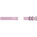Bracelet Samsung Galaxy Gear Sport Nato Sport Rose et Blanc