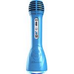 Microphone Bluetooth® 2 en 1 Karaoké et Enceinte PM6 Bleu Idance