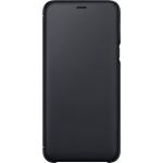 Folio Samsung Galaxy A6 + Flip Wallet Noir