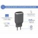 Dual 4.8A (2.4+2.4A) USB A+A FastCharge Wall Charger Gray - Lifetime Warranty Force Power
