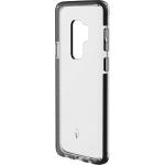 Coque renforc&eacute;e Samsung Galaxy S9 + LIFE 3m Transparente Contour Gris + Garantie &agrave; vie