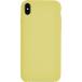 Lemon yellow soft touch finish rigid case for iPhone XS Max