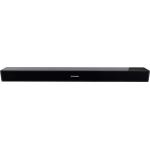 Barre de son Bluetooth® 300W avec caisson de basses filaire + Charge sans fil Noire