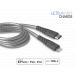 Câble Ultra-Renforcé USB C / Lightning 3A 2m PD 60W Gris + Garantie à vie