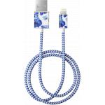 Câble USB A/Lightning 1m Baby Blue Orchid Ideal Of Sweden