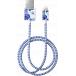 USB A to Lightning Cable 1m Baby Blue Orchid Ideal Of Sweden