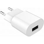 Chargeur maison USB A 2.1A Blanc - WOW