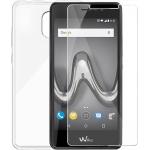 Pack 2 en 1 Coque Wiko Jerry 3 Souple Transparente + Protège écran 2.5D