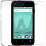 Pack 2 en 1 Coque Wiko Sunny 3 Souple Transparente + Protège écran 2.5D