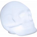 Bigben Lumin'us white wireless light-up skull speaker: