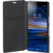 Black folio case for Sony Xperia 10 Plus