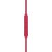 Ecouteurs Jack 3.5mm Câble plat Bouton Rose