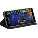 Folio LG K40 Stand Fonction Stand Noir - Circuit court européen