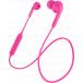 Ecouteurs Basic Music Bluetooth® Télécommande/Micro avec Micro Intra-auriculaire Rose
