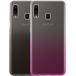 Pack de 2 Coques Samsung Galaxy A20e Souples dégradées Noire + Rose
