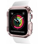 Apple Watch 38-40-41mm Smart Watch Reinforced Case Spectrum Clear 3m Transparent Pink