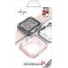 Apple Watch 38-40-41mm Smart Watch Reinforced Case Spectrum Clear 3m Transparent Pink