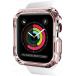Coque renforcée Apple Watch 42-44-45-49mm Spectrum Clear 3m Transparente Rose