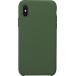 Coque iPhone XS Max SoftTouch Silicone Verte