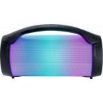 Enceinte Karaoké Bluetooth® Party Lite 50W Lumineuse avec 1 micro filaire Noire