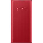 Folio Samsung Galaxy Note 10 LED View Cover Rouge