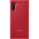 Folio Samsung Galaxy Note 10 LED View Cover Rouge