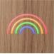 Neon Luminous L - Wireless + Wireless Charger Speaker Rainbow ColorLight