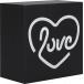 Enceinte Bluetooth® Néon Lumineuse S Love Noir ColorLight