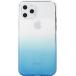 Pack de 2 Coques iPhone 11 Pro Souples dégradées Noire + Bleue