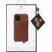 iPhone 11 Pro Leather Case Elysée with magnetic card holder Cognac Artefakt