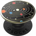 Pop Grip Gén 2 Premium Enamel Solar Flare Noir Popsockets