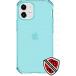 Coque Renforcée iPhone 12 mini Spectrum Clear Bleue Itskins